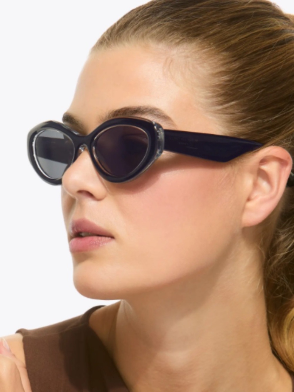 Kurt Geiger - Kensington Cat-Eye - Black SM Sunglasses - NEVER WORN